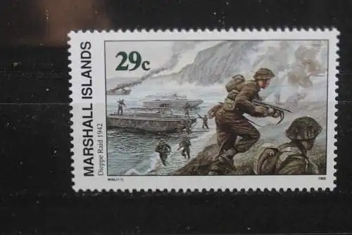 Marshall Islands; 2. Weltkrieg - Serie; WK II -Series 1990; Dieppe Raid; ungebraucht