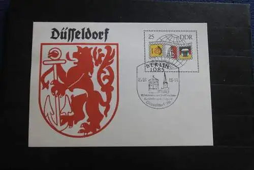 Briefmarken-Ausstellung Düsseldorf 1990; P106; Ersttags-Sonderstempel
