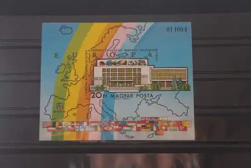 KSZE; Blockausgabe Ungarn 1983, Block 168B, ungebraucht