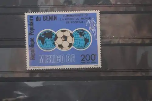 Fußball, Benin, ungebraucht