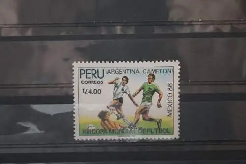 Fußball, Peru, ungebraucht