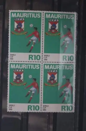 Fußball, Mauritius, ungebraucht