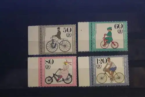 Fahrräder, historisch, Berlin 1985, MiNr. 735-38, ungebraucht