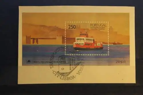 Schiff, Portugal, gebraucht (auf Papier), 1989