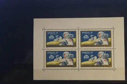 Apollo-12; Ungarn, Blockausgabe, 1970, gezähnt, ungebraucht