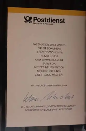 Ministerkarte zum Ausgabeanlaß:  "Sehenswürdigkeiten ", 17.06.1993 ; MiNr. 1679