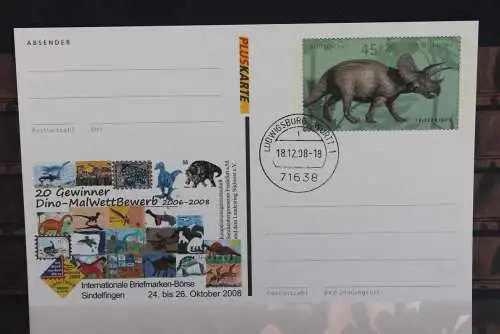 Sonderpostkarte:Int. Briefmarkenbörse Sindelfingen ; 2008; PSo98