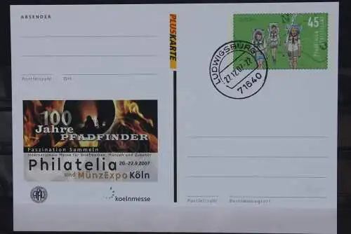 Sonderpostkarte: Philatelie und Münzen Köln; 2007; PSo96