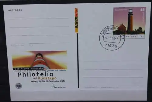 Sonderpostkarte:Philatelia Leipzig; 2004; PSo87