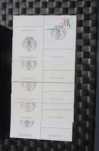 Sonderpostkarte: Dürerjahr 1971; PSo3; Komplette Serie PSo3/01-/05; Ersttags-Sonderstempel Nürnberg