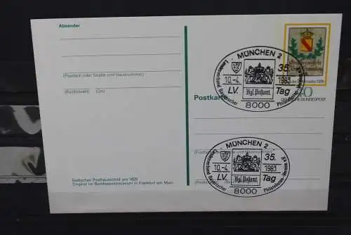 Sonderpostkarte: Tag der Briefmarke 1978; PSo5; Sonderstempel München