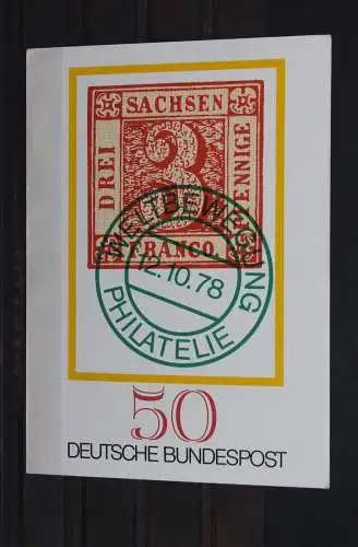 Sonderpostkarte: Tag der Briefmarke 1978; PSo5; Sonderstempel Rosenheim