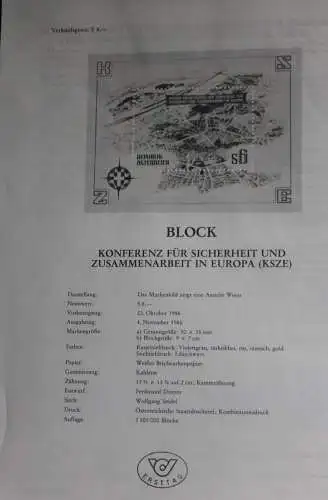 KSZE-Block ; 4.11.1986; Legende, Erläuterungsblatt