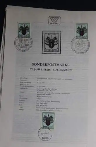 700 Jahre Stadt Rottenmann; Ersttagsblatt, 22.6.1979