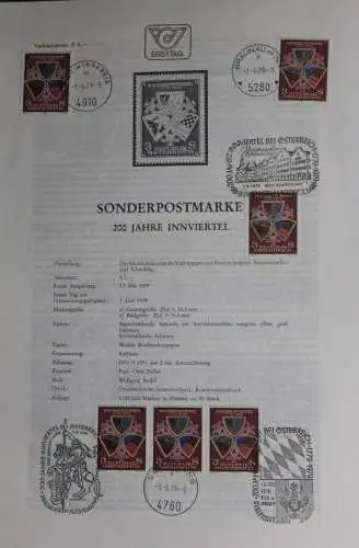 200 Jahre Innviertel; Ersttagsblatt, 1.6.1979
