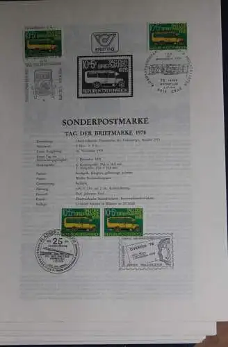 Tag der Briefmarke 1978; Österreich  1.12.1978