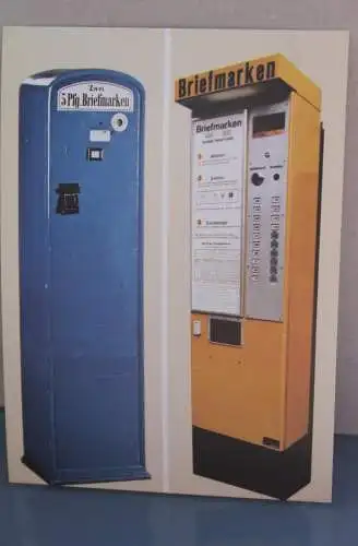 Münzwertzeichendrucker (ATM) Blanco-MK der Post 1983