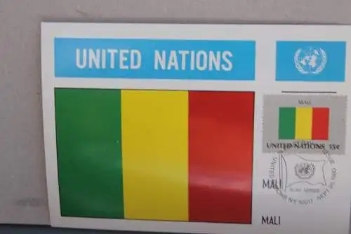 Mali  Maximumkarte; Offizielle UNO-MK