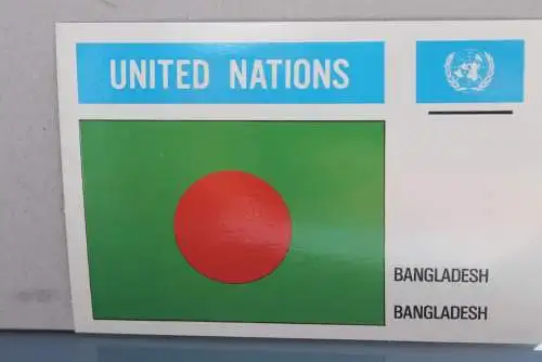 Bangladesh;  Maximumkarte; Offizielle UNO-MK