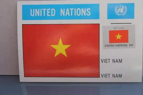 Vietnam; Maximumkarte, Offizielle  UNO-MK