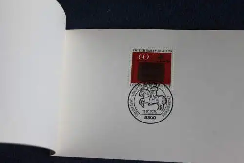 Ministerkarte zum Ausgabeanlaß: "Tag der Briefmarke 1979"; 11.10.1979; MiNr. 1023