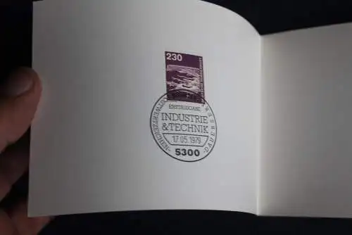 Ministerkarte zum Ausgabeanlaß: "Industrie & Technik"; 17.5.1979; MiNr. 994; Berlin: 586