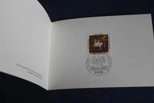 Ministerkarte zum Ausgabeanlaß: "Tag der Briefmarke 1983"; 13.10.1983; MiNr. 1192
