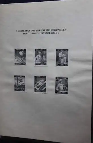 Schwarzdruck auf Schwarzdruckblatt; Ausgabe: Gesundheitsfürsorge; 10.3.1954