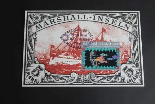 Marshall-Inseln; Marshall Islands; Maximumkarte 1984