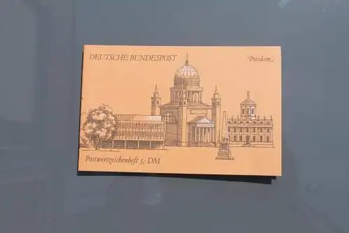 Deutsche Bundespost Markenheft "Potsdam", MH 26b, gestempelt