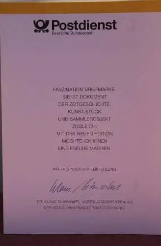 Ministerkarte zum Ausgabeanlaß:  "Für uns Kinder 1994"; 8. 9. 1994 ; MiNr. Block 30; Sondergröße