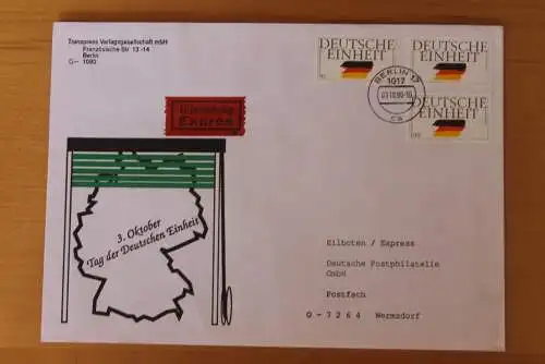 Deutschland; 3. Oktober 1990 - Tag der Deutschen Einheit