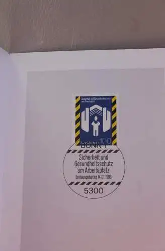 Ministerkarte zum Ausgabeanlaß:  "Europäisches Jahr für Sicherheit am Arbeitsplatz", 14. Jan.  1993 ; MiNr. 1649