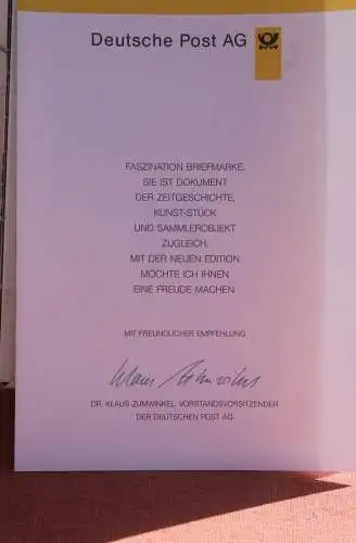 Ministerkarte zum Ausgabeanlaß: "Deutsche Malerei", 12. Jan. 1995; MiNr. 1774-76