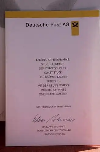 Ministerkarte zum Ausgabeanlaß: Blockausgabe: "100 Jahre Deutscher Film", 6. Sept. 1995; MiNr. Block 33