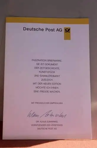 Ministerkarte zum Ausgabeanlaß: Blockausgabe: "Für uns Kinder", 12. Okt. 1995; MiNr. Block 34