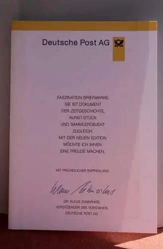 Ministerkarte zum Ausgabeanlaß: "Wohlfahrt: Bauernhäuser", 9. Okt. 1996; MiNr. 1883-87