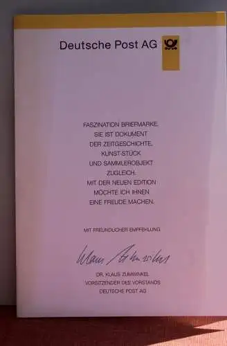 Ministerkarte zum Ausgabeanlaß: "Wohlfahrt: Bauernhäuser", 9. Okt. 1996; MiNr. 1883-87