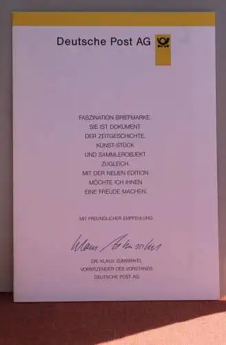 Ministerkarte zum Ausgabeanlaß: "Für die Jugend 1997: Pferderassen", 9. Juni 1997; MiNr. 1920-24