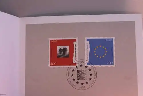 Ministerkarte zum Ausgabeanlaß: "EUROPA-Marken 1995" , 5. Mai 1995; MiNr. 1790-91