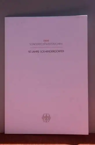 Ministerkarte: SOS-Kinderdörfer; 10.06.1999; MiNr.2062