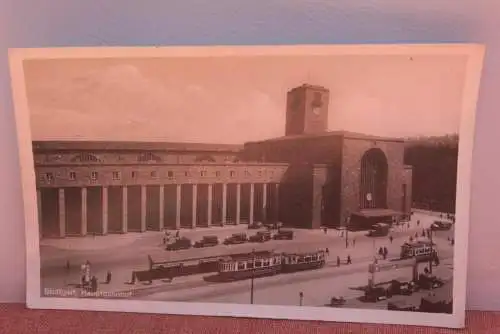 Stuttgart, Hauptbahnhof; Feldpost 6.7.1940