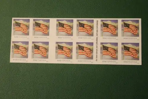 Booklet of 20 First Class Forever Stamps Year 2016 U.S. Flag
