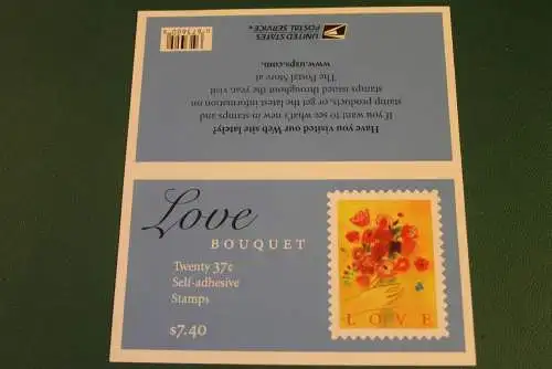 Booklet of 20 Love Bouquet Year 2005, MNH, Markenheft, MH "Love Bouquet"