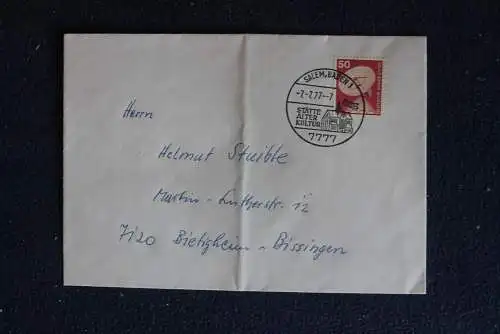 Schnapszahlbeleg, Schnapszahl 7.7.77-7