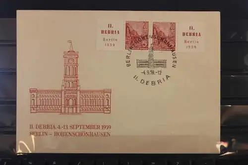 DDR FDC II. DEBRIA Berlin 1959