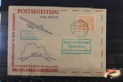 DDR Postsegelflug Meiningen-Sonneberg 1957