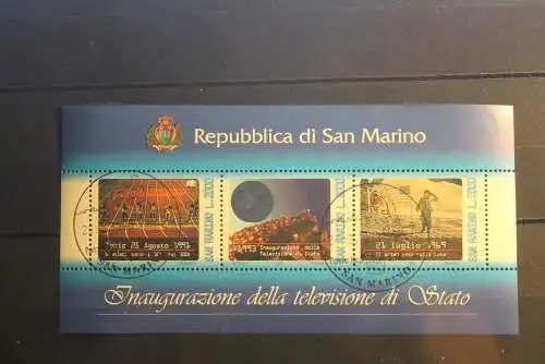 San Marino, Hologrammblock 1993, gestempelt