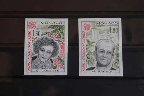 Monaco EUROPA-Ausgabe 1980; ungezähnt, geschnitten, postfrisch