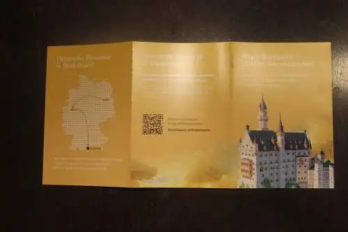 Kryptomarke Neuschwanstein im gelben Folder; MNH